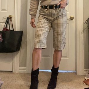 BOGO❗️Vintage plaid capris